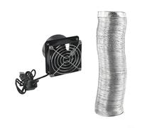 Saldatura Workstation Essential USB ESD Estrattore fumi con canalizzazione opzioni per ventilazione ottimale (Fan Plus 6m Pipe)