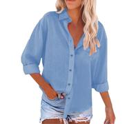 Saldi Abbigliamento Donna Camicia Donna Estiva Maglia Particolare Donna Imperial Blusa Donna Moda Donna Estate 2024 Camicia Donna Bianco E Nero Blazer Rosso Donna Prime Deals