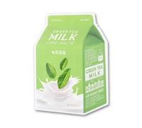 [Saldi]A'PIEU - Milk One Pack Sheet Mask - Green Tea - 1pezzo