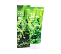 [Saldi] Farm Stay - 76 Green Tea Seed Premium Moisture Foam Cleansing - 100ml
