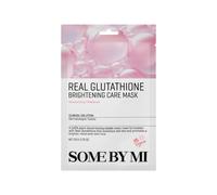 Some By Mi Clinical Solution Glutathione Brightening Care Mask maschera viso illuminante in tessuto per unificare il tono della pelle 20 g
