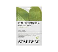 Some By Mi Clinical Solution Super Matcha Pore Care Mask maschera in tessuto nutriente per chiudere i pori e ottenere un look opaco 20 g