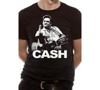 SALDI T-Shirt Musicale FINGER Di JOHNNY CASH Ufficialmente Licenziata S-XXL