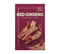 The Saem Natural Mask Sheet Red Ginseng maschera in tessuto per trattamento completo 21 ml