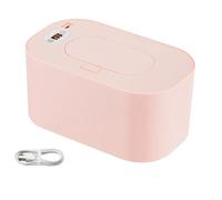 Salduola per bambini, caldo bagnato a bagnanti - Titolare delle salviettine USB, distributore portatile per bambino,Scatola di isolamento per pannolini riutilizzabili con controllo della temperatura p