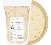 Sale all'aglio con levistico essiccato 500g, mix aromatico per condimenti e ricette casalinghe, ideale in cucina naturale | KUCHNIA ZDROWIA