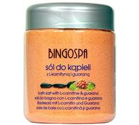 Sale da bagno schiumogeno con L-carnitina e guaranà per una pelle soda, rinfrescante, rilassante 580 g BINGOSPA