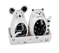 Sale E Pepiera Set Moderno Trend Style Gatto E Topo FORMANO