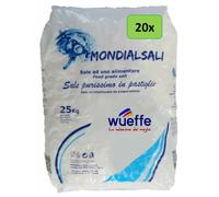 Sale iperpuro in pastiglie per addolcitore e depuratore - 20 sacchi da kg 25