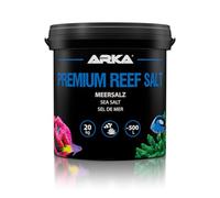 Sale marino 20 kg - ARKA Premium Reef Salt - per acquari professionali e reef-center - ricetta controllata, stabile e veloce da sciogliere - 100 % privo di fosfati e nitrati - qualità superiore ARKA