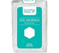 Sale marino macinato grossolanamente 600 g CRYSTALLINE PLANET - BIO PLANET