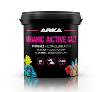 Sale marino per acquari marini 10 kg - ARKA Organic Active Salt - con attivatori biologici per crescita coralli & colori brillanti - senza nitrati né fosfati - scioglimento istantaneo