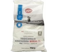 Sale marino tradizionale grossolano non iodato non raffinato (sacco da 750 grammi) - Tutto il sale marino non raffinato - Ottimo per cucinare e sale da cucina (26 oz)