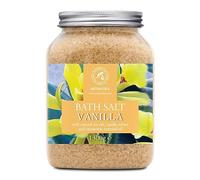 Sale Marino Vanilla 1300g - Sali Marini da Bagno con Estratto di Vaniglia e Olio Essenziale di Cannella - Puro e Naturale 100% - Bellezza - Cura del Corpo - Rilassamento - Aromaterapia