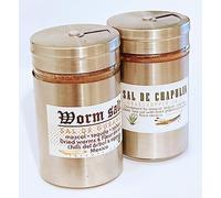 Sale messicano da vermi secchi e locuste per Mezcal e Tequila 2x80g