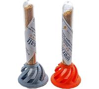 Sale messicano da vermi secchi per mezcal o tequila 2x4g in fiale.