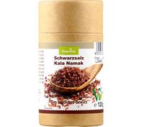Sale nero, Kala Namak, terra in Spreader 120 g