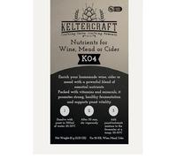 Sale nutriente per lievito Keltercraft K04 [10 g: per 25 litri di vino/idromele/sidro] Sale per fermentazione, lievito alimentare DAP con vitamine, sale nutriente per la fermentazione