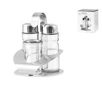 Sale Pepe Stec Vvetro inox con stand H&H
