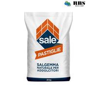 Sale per addolcitore in pastiglie specifico addolcitori sacchi da 25 kg naturale