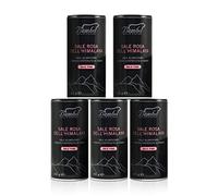 Sale Rosa dell’Himalaya Bembo - 5 Dispenser 250 g - Regolazione Manuale - Prodotto Naturale Proveniente dal Pakistan - Senza Conservanti