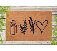 Sale Rosmarino Lavanda Magia Dell'Amore Zerbini Per Interni Raschiafango Tappeto Doccia Moderno Tappetino Antiscivolo Per Interni Porta Esterno 40 X 60Cm