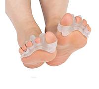 salefun Tutore Alluce Valgo Correttore - Separatore Dita Piede - Supporti per i piedi - Raddrizza dita silicone, dita a martello, divaricatore