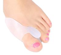 salefun Tutore Alluce Valgo Protezione Uomo Donna, Separatore e Correttore Alluce, In Silicone,Prevenzione Dolori Borsite, Distanziatore Raddrizza Dita, Piedi a Martello, 6pz