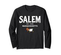 Salem 1626 Massachusetts MA Halloween Duck Witch Costume Maglia a Manica