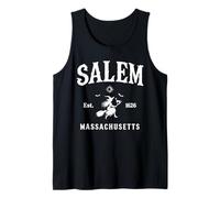 Salem 1626 Massachusetts MA Vintage Halloween Witch Costume Canotta