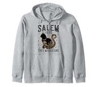 Salem 1692 Hanno Perso Una femminista Strega del processo alle Streghe di Salem Felpa con Cappuccio