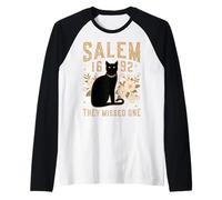 Salem 1692 Hanno Perso Una femminista Strega del processo alle Streghe di Salem Maglia con Maniche Raglan