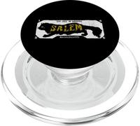Salem La Città Delle Streghe Massachusetts Gatto Nero Halloween PopSockets PopGrip per MagSafe