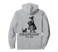 Salem, MA Witch Trials ignifugo dal 1692 Streghe Autunno Felpa con Cappuccio