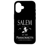 Salem Massachusetts Witch EST 1692 Lettera Halloween Custodia per iPhone 16