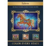 Salem Oregon Landmarks & Scenery: Adult Coloring Book: A Oregon Coloring Book
