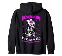 Salem Sanctuary per Gatti Ribelli Ferals & Familiars Sono i Benvenuti Felpa con Cappuccio