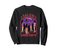 Salem Summer Camp Witch Sarcastic Retro Funny Adult Humor Felpa