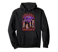 Salem Summer Camp Witch Sarcastic Retro Funny Adult Humor Felpa con Cappuccio