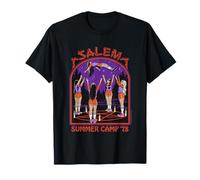 Salem Summer Camp Witch Sarcastic Retro Funny Adult Humor Maglietta