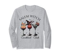 Salem Witch Cocktail Club Halloween Bevande Strega Estetica Maglia a Manica