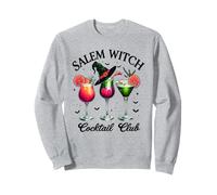 Salem Witch Cocktail Club Halloween Drink Party Design Felpa