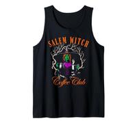 Salem Witch Coffee Club Halloween Divertente Canotta