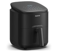 SALENTE AirFit, friggitrice ad aria calda con 12 programmi, 3,5 l, 1500 W, 30-200 °C, friggitrice antiaderente, lavabile in lavastoviglie (nero)