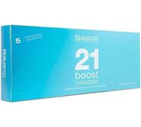 SALERM - Maschera per capelli concentrata - Salerm 21 Boost Fiale Idratanti per Capelli - 8 x 13 ml - Ripara i Capelli - con Protezione Termica - Antiinquinamento e Anti Crespo