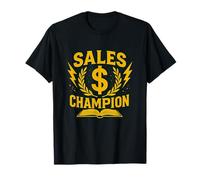 Sales Champion maglietta motivazionale unisex per scrittori Maglietta