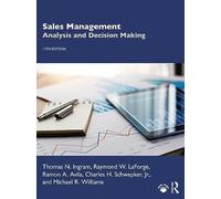 Sales Management: Analysis and Decision Making