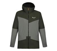 Giacca con cappuccio Salewa Puez GORE-TEX grigio nero - S