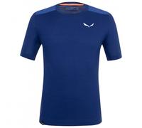 Salewa - Agner Alpine Merino T-Shirt - Maglia merino 46 blu