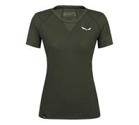 Salewa - Women's Agner AM - Maglia merino 40 olivia